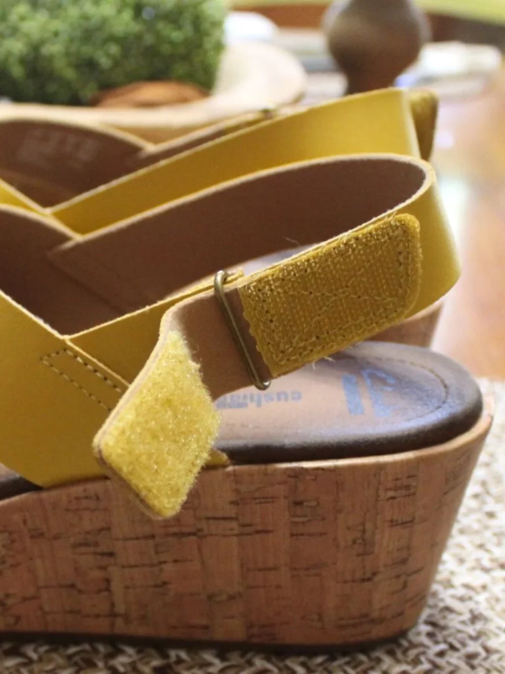 NWT CLARKS Stasha Hale Sandal Wedges 9 1/2 WIDE STUNNING! - Picture 6 of 16
